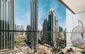 Vibrant Burj Khalifa View Luxury 2BR Apartment in the Heart of Dubai